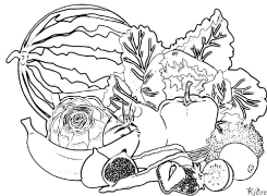 artichoke Coloring Pages To Print